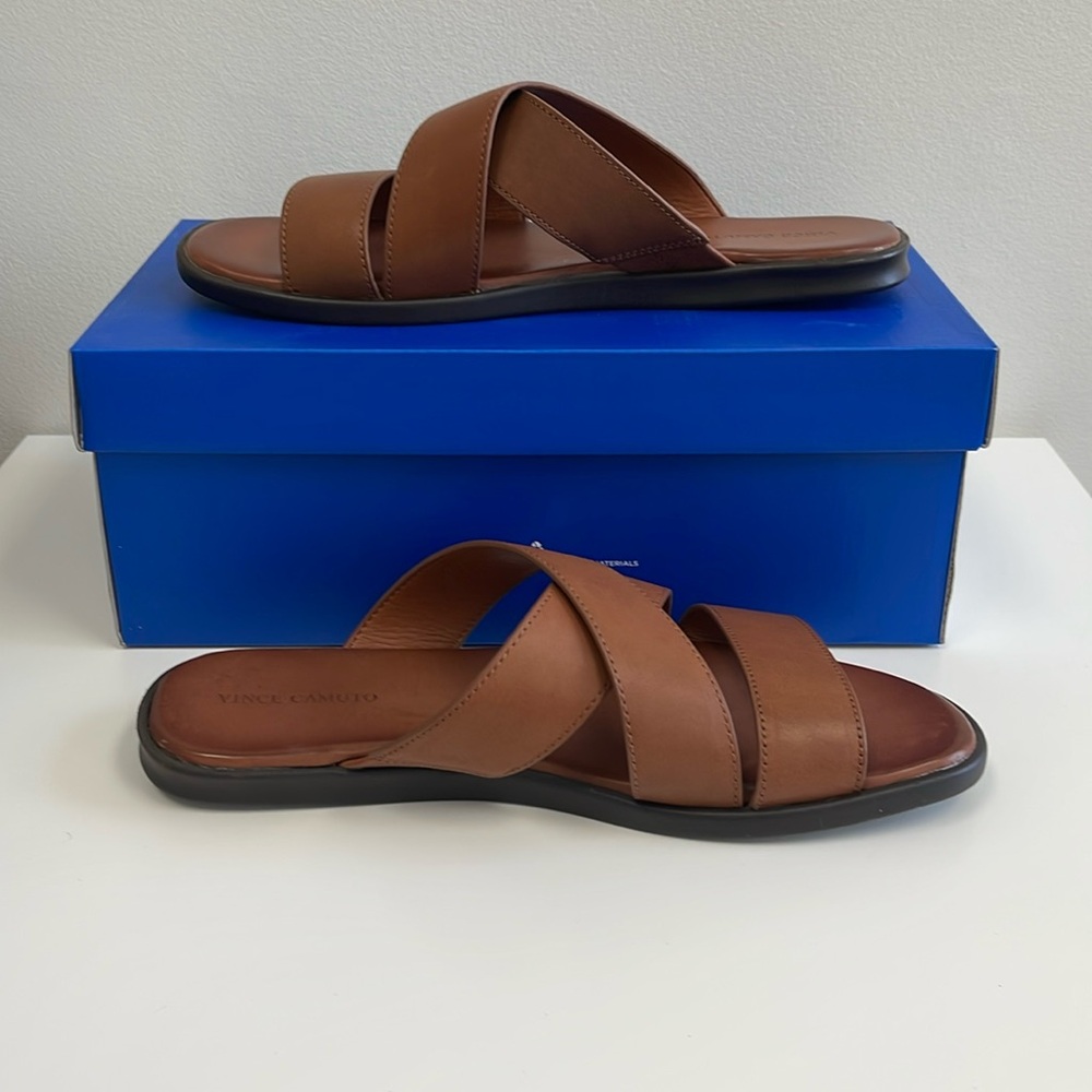Vince Camuto VM Waely Cognac Men’s Sandals